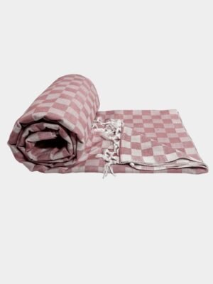 Organic Cotton Silky Soft Bhagalpuri 3D Dull Chadar Blanket & Duvet, Lightweight, AC Blanket, Travel & Summer Nights Companion (52 * 94 In)